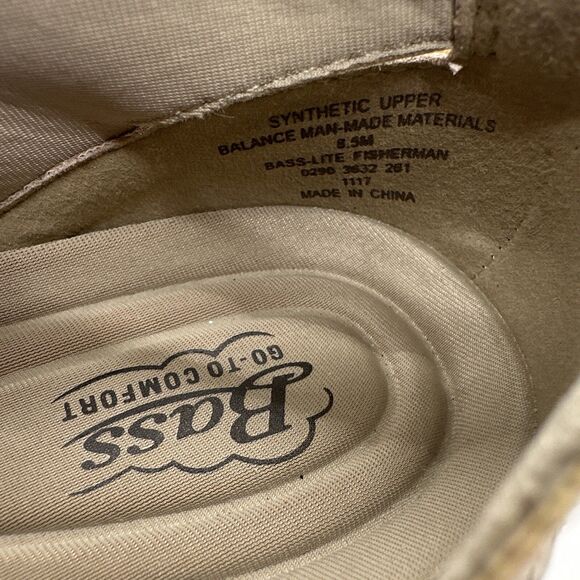 Bass Shoes Womens 8.5M Silliant Fisherman Tan Slip On Casual Comfort Wedge Heels - Picture 10 of 15